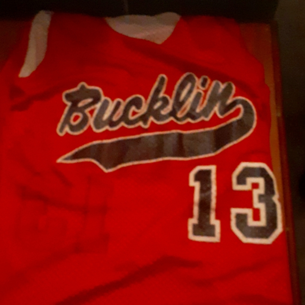 Reddish buckin jersey adult small-medium